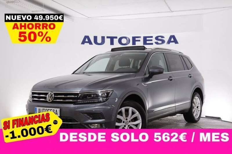 Gris Usado 2019 VW Tiguan Allspace Sportline SUV | 23.850 € (Buen precio) - Imagen 1/4