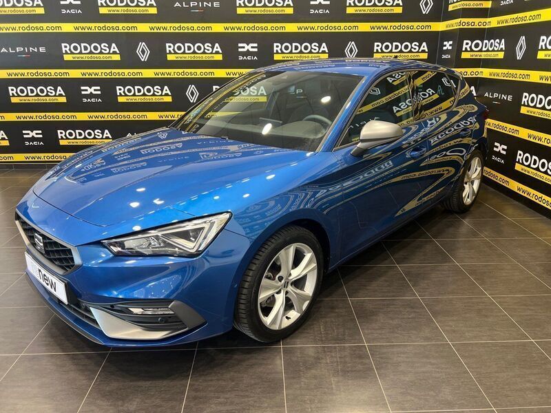 Usado Seat Leon FR 150 CV (110 kW) 2024 Azul Berlina