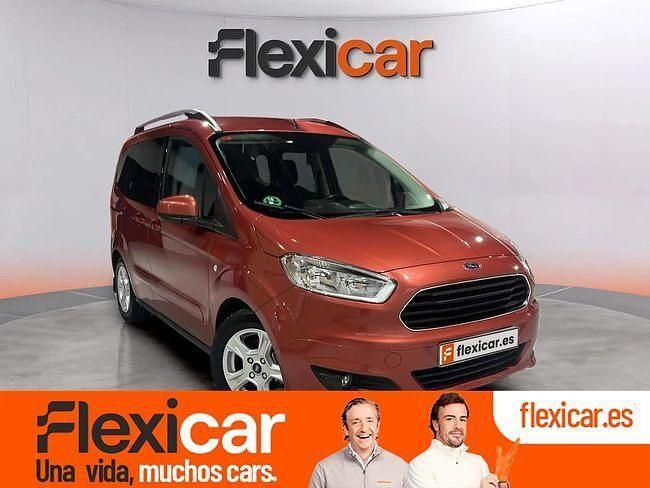 Granate Usado 2016 Ford Tourneo Courier Titanium Monovolumen | 12.690 € (Un poco caro) - Imagen 1/4