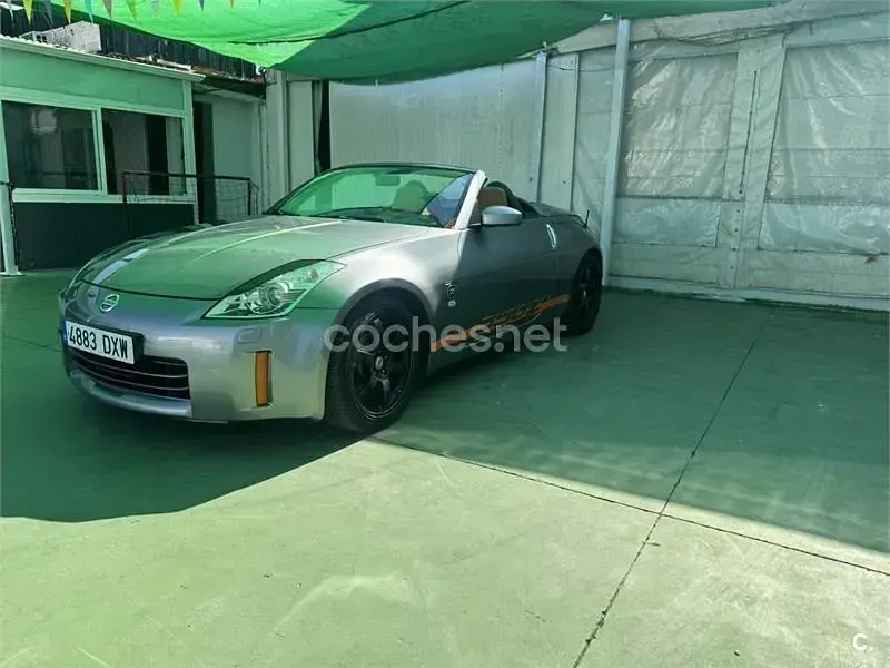 Usado Nissan 350Z Pack 313 CV (230 kW) 2006 Gris / plata Descapotable