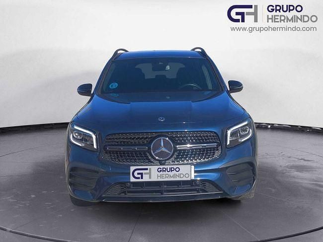 Usado Mercedes GLB200 AMG line 150 CV (110 kW) 2022 Azul SUV