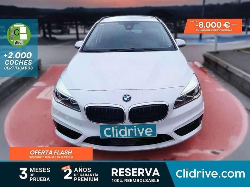 Blanco Usado 2016 BMW 218 Gran Tourer Monovolumen | 16.390 € (Buen precio) - Imagen 1/3