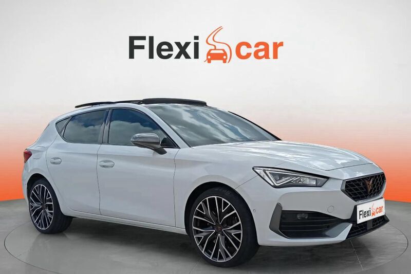 Blanco Usado 2021 Cupra Leon Berlina | 21.990 € (Un poco caro) - Imagen 1/4