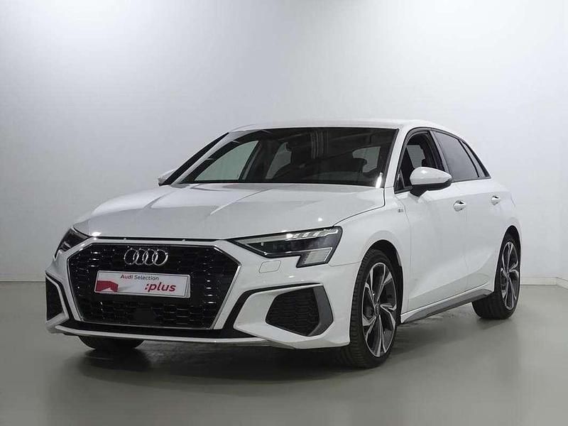 Blanco Usado 2022 Audi A3 Sportback Utilitario | 29.700 € (Caro) - Imagen 1/4