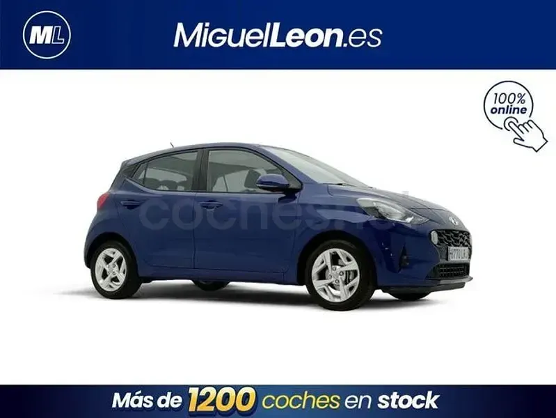 Usado Hyundai i10 67 CV (49 kW) 2022 Azul Utilitario