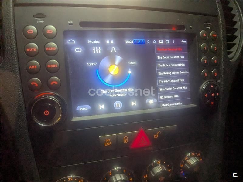 Usado Mercedes SLK200 163 CV (119 kW) 2006 Negro Descapotable