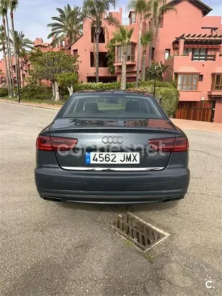 Usado Audi A6 218 CV (160 kW) 2016 Gris / plata Berlina