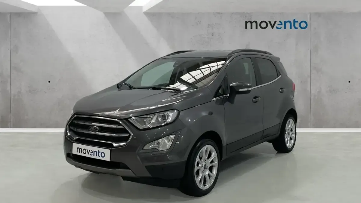 Usado Ford Ecosport Titanium 125 CV (91 kW) 2021 Gris / plata SUV