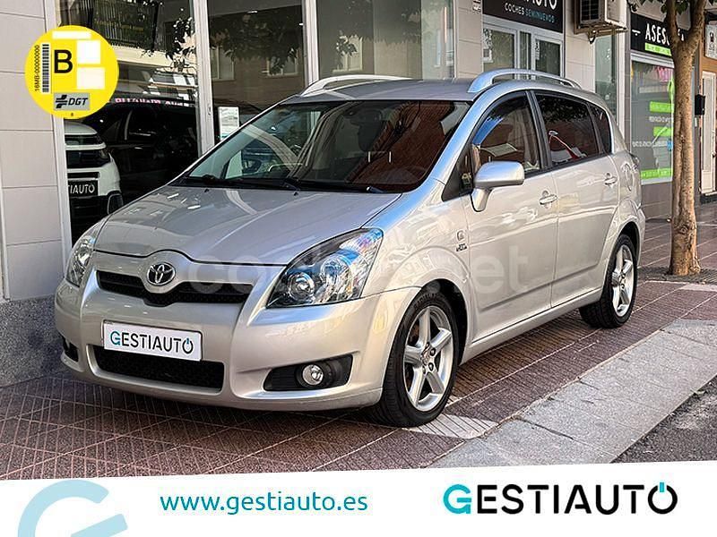 Gris / plata Usado 2007 Toyota Corolla Verso Sport Monovolumen | 6990 € (Un poco caro) - Imagen 1/4