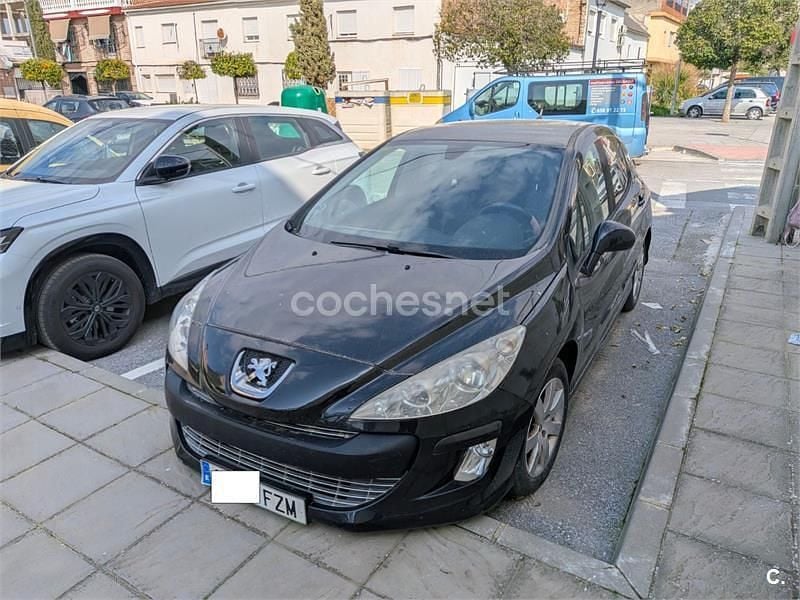 Usado Peugeot 308 Sport 90 CV (66 kW) 2008 Negro Berlina
