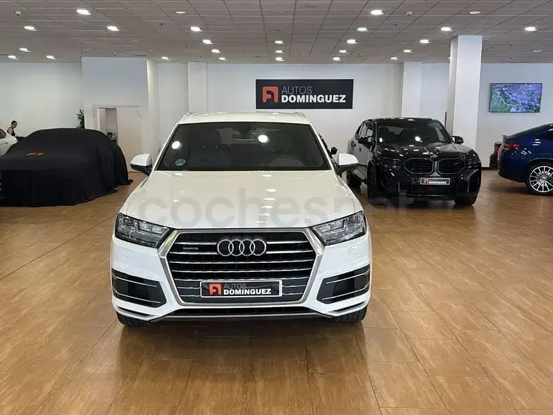 Usado Audi Q7 S-Line 272 CV (200 kW) 2018 Blanco SUV