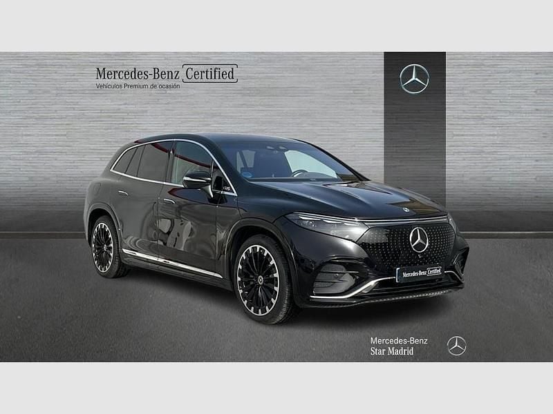 Usado Mercedes EQS580 AMG line 400 kW (544 CV) 2023 Negro SUV