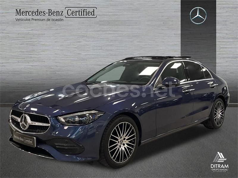Azul Usado 2024 Mercedes C220 Berlina | 44.900 € (Buen precio) - Imagen 1/4