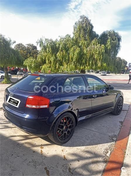Usado Audi A3 Ambition 200 CV (147 kW) 2008 Azul Berlina