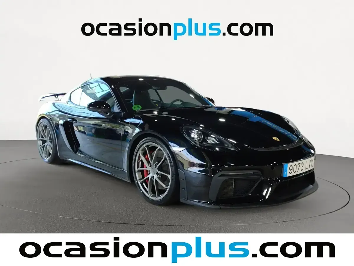 Käytetty Porsche Cayman GT4 420 HP (308 kW) 2022 Musta Coupe - kaksiovinen