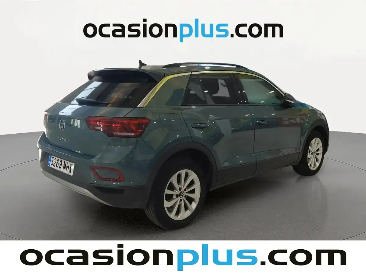 Usado VW T-Roc Life 115 CV (84 kW) 2023 Gris SUV