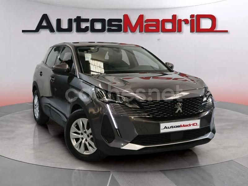 Gris / plata Usado 2021 Peugeot 3008 Active SUV | 19.490 € (Precio justo) - Imagen 1/4