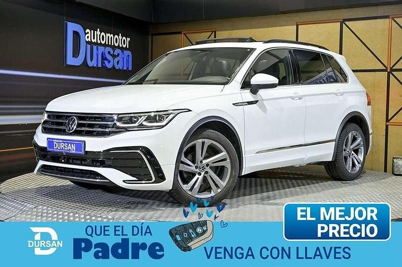 Usado VW Tiguan R-line 150 CV (110 kW) 2021 Blanco SUV
