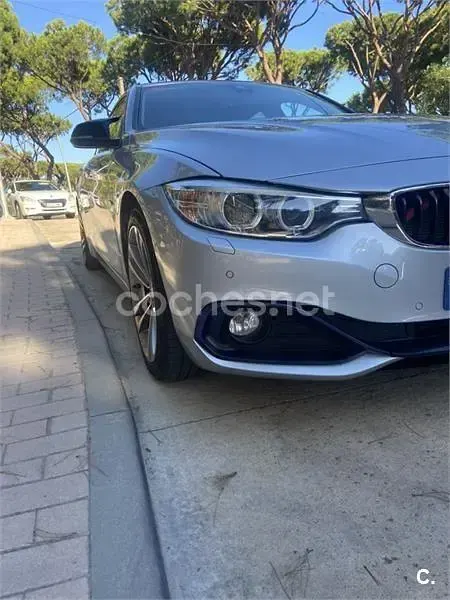 Usado BMW 420 190 CV (139 kW) 2016 Gris / plata Coupe