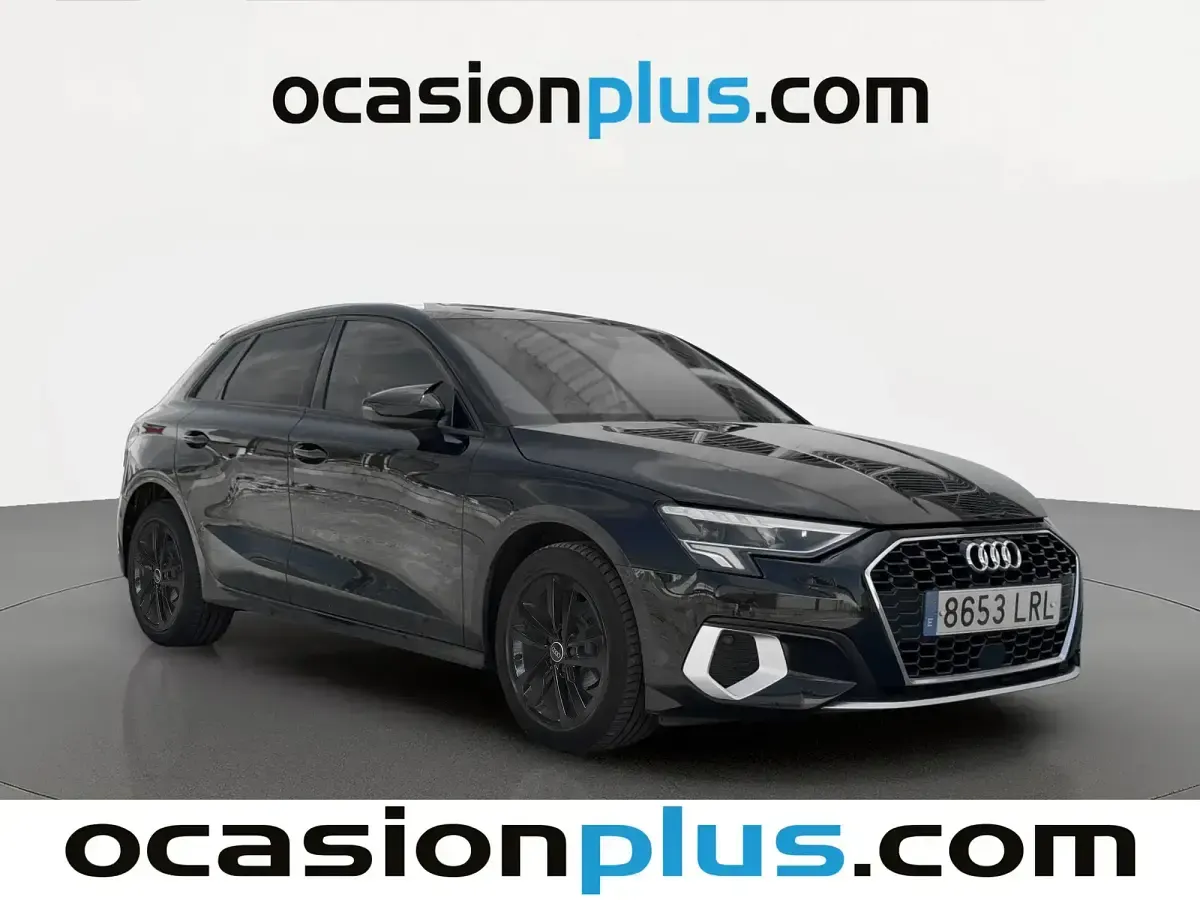 Usado Audi A3 Advanced Plus 116 CV (85 kW) 2021 Negro Berlina