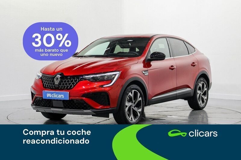 Rojo Usado 2024 Renault Arkana Techno SUV | 28.290 € (Precio justo) - Imagen 1/4