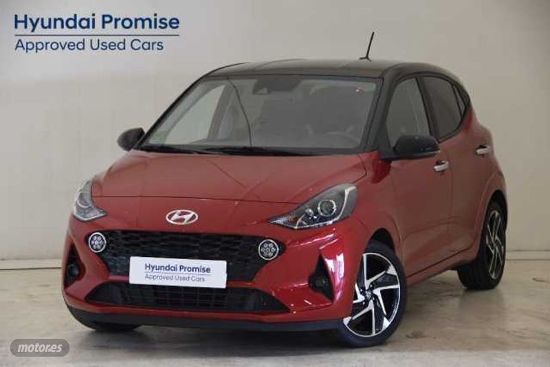 Dragon red bitono Usado 2023 Hyundai i10 Utilitario | 14.900 € (Buen precio) - Imagen 1/4