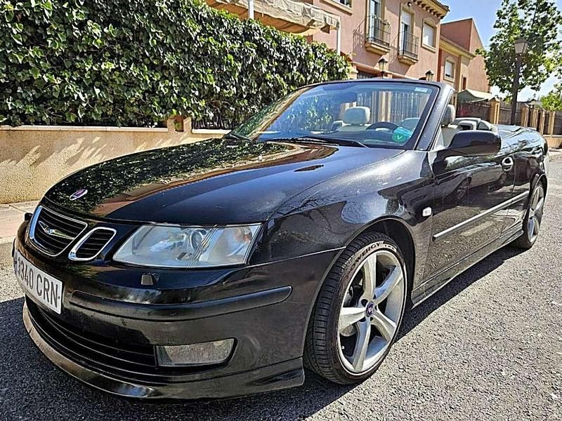 Negro Usado 2004 Saab 9-3 Cabriolet Linear Descapotable | 4500 € - Imagen 1/4