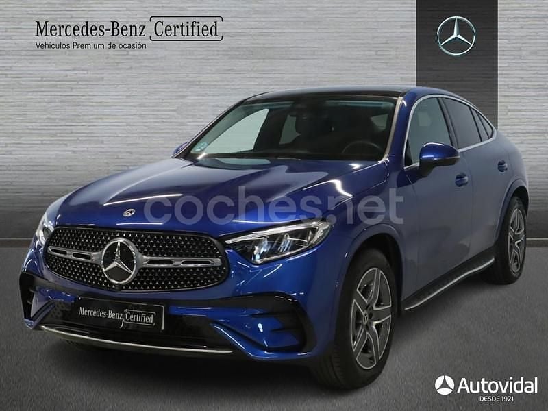 Azul Usado 2025 Mercedes GLC220 Coupe | 68.500 € (Precio justo) - Imagen 1/4