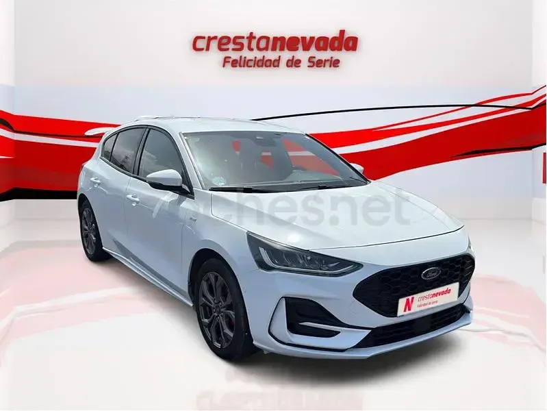 Usado Ford Focus ST-Line 125 CV (91 kW) 2022 Blanco Berlina