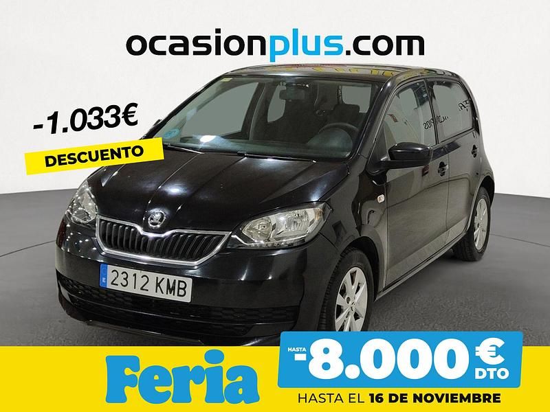 Negro Usado 2018 Skoda Citigo Ambition Utilitario | 11.370 € - Imagen 1/4