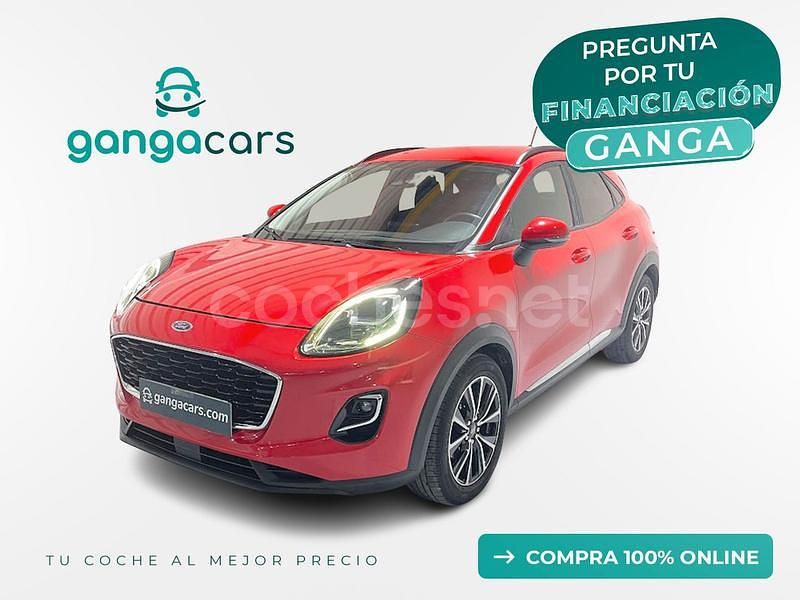 Rojo Usado 2021 Ford Puma Gen-E Titanium SUV | 15.990 € - Imagen 1/4