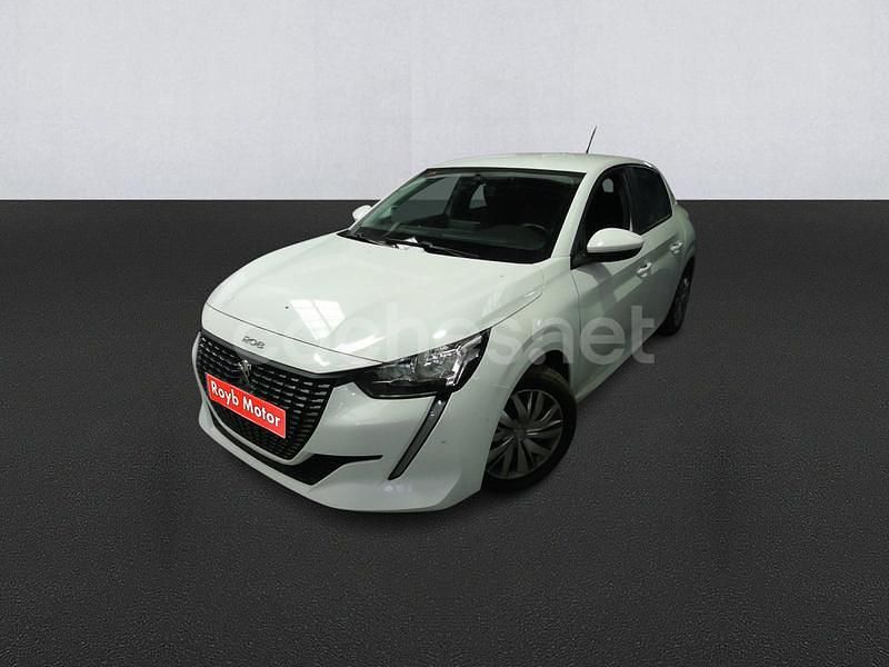 Usado Peugeot 208 Active 100 CV (73 kW) 2021 Blanco Utilitario