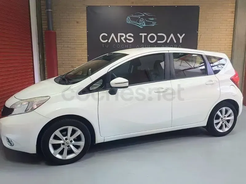Usado Nissan Note Tekna 80 CV (58 kW) 2014 Blanco Utilitario
