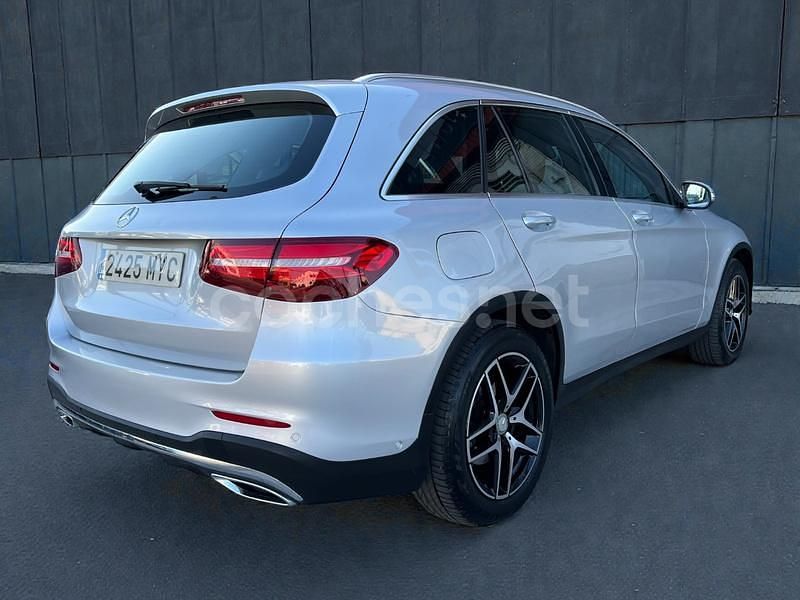 Usado Mercedes GLC250 AMG line 204 CV (150 kW) 2016 Gris / plata SUV