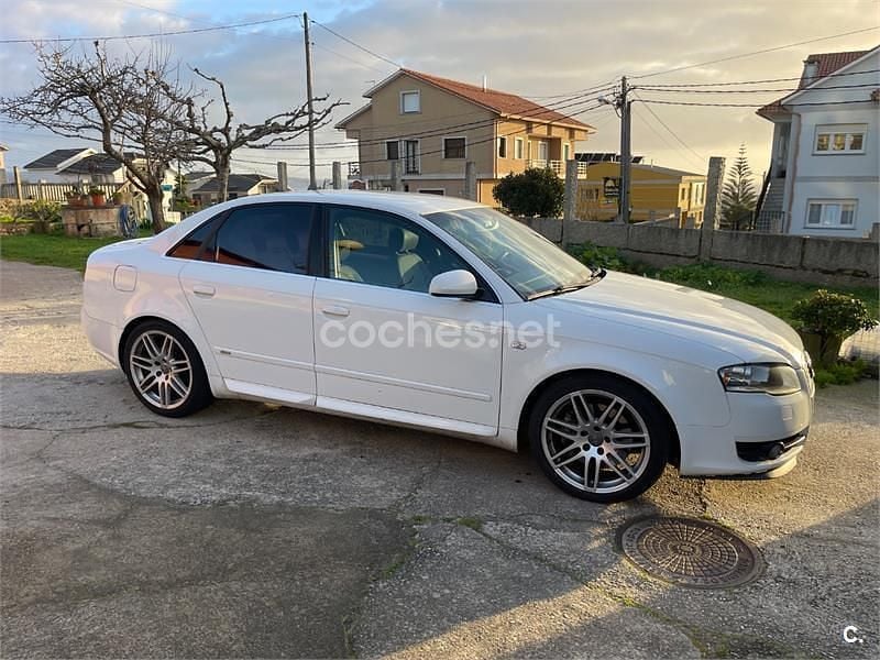 Usado Audi A4 233 CV (171 kW) 2007 Blanco Berlina