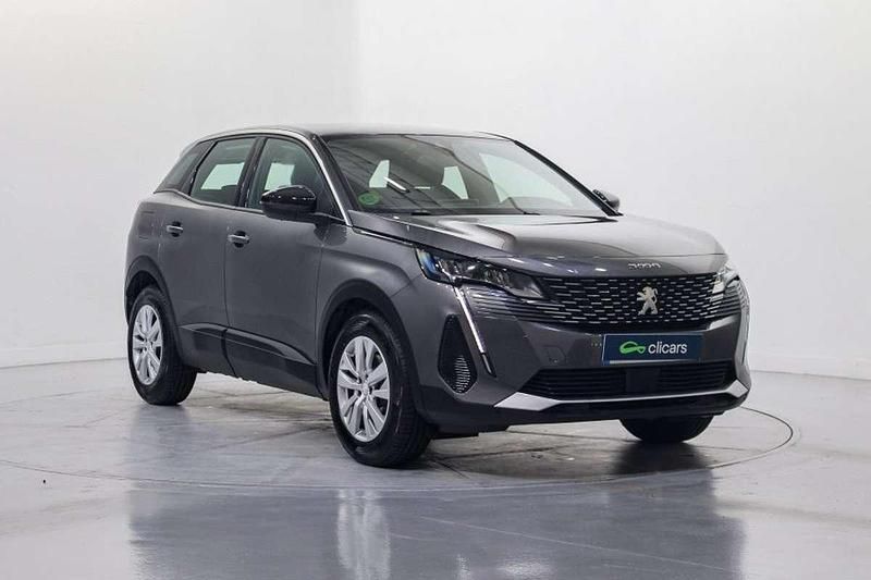 Usado Peugeot 3008 Active 131 CV (96 kW) 2021 Gris SUV