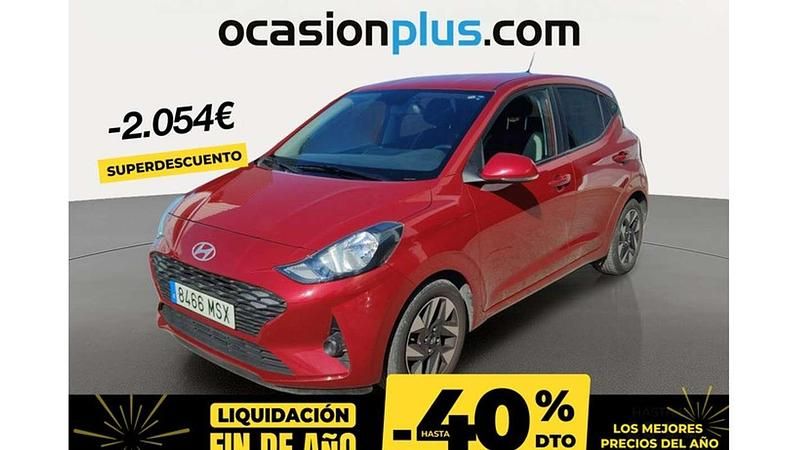 Usado Hyundai i10 64 CV (47 kW) 2024 Rojo Utilitario