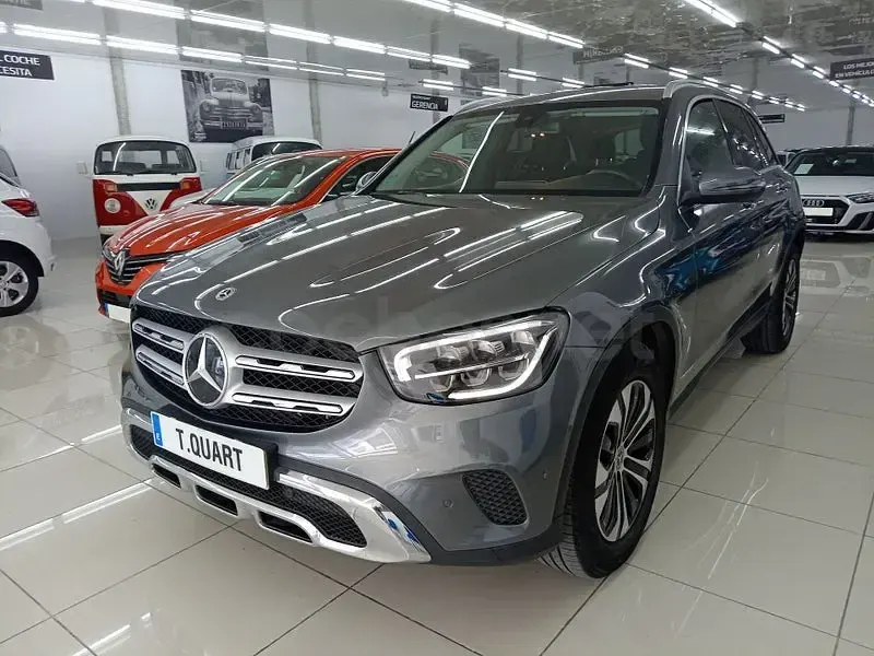 Usado Mercedes GLC220 194 CV (142 kW) 2022 Gris / plata SUV