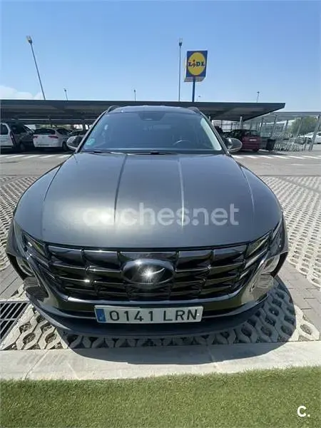 Usado Hyundai Tucson 150 CV (110 kW) 2021 Verde SUV
