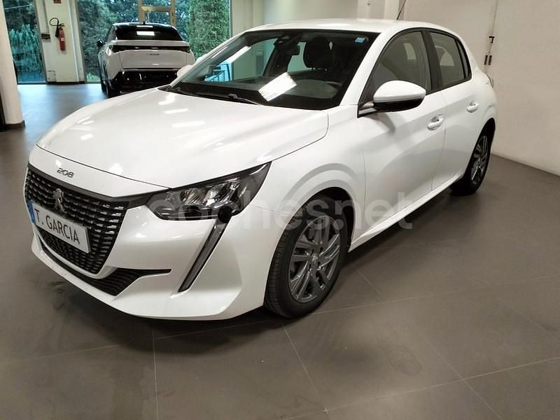 Usado Peugeot 208 Active 100 CV (73 kW) 2021 Blanco Utilitario