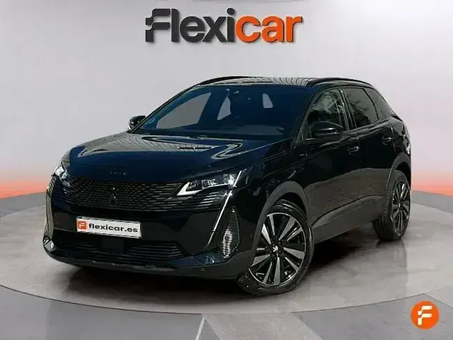 Usado Peugeot 3008 GT 130 CV (95 kW) 2021 Negro SUV
