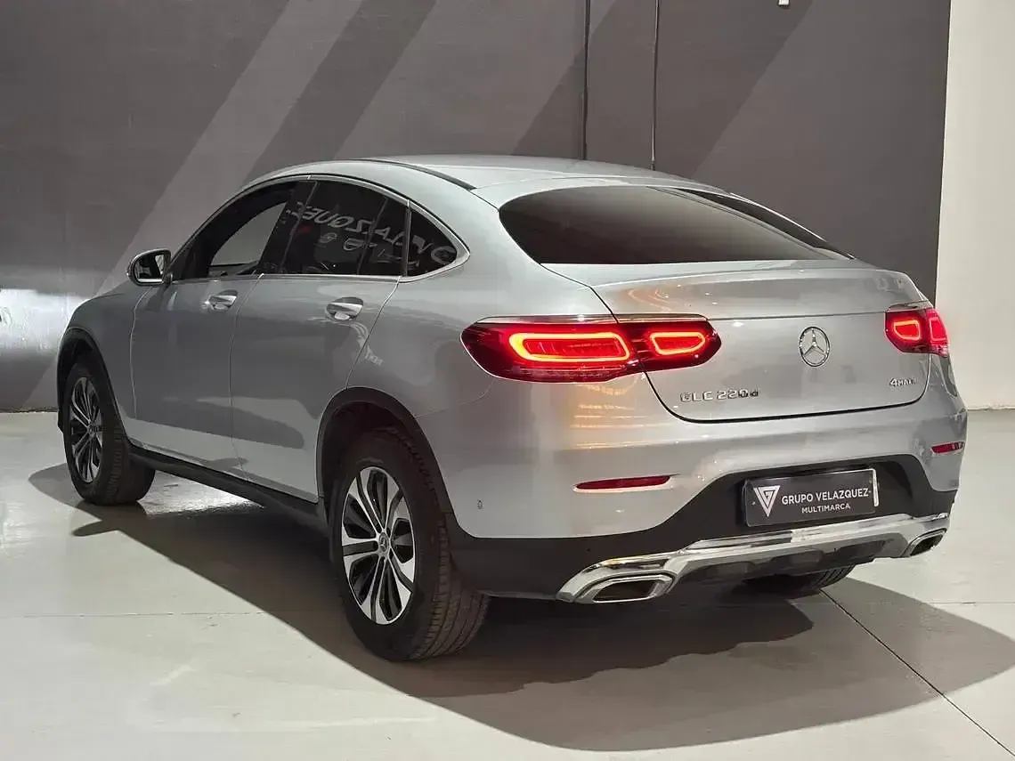 Usado Mercedes GLC220 194 CV (142 kW) 2021 Gris SUV