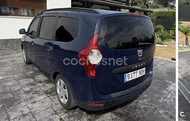 Usado Dacia Lodgy Ambiance 90 CV (66 kW) 2015 Azul Monovolumen