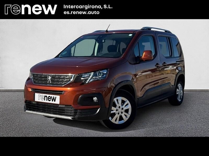Marrón Usado 2021 Peugeot Rifter Allure Monovolumen | 18.386 € (Precio justo) - Imagen 1/4