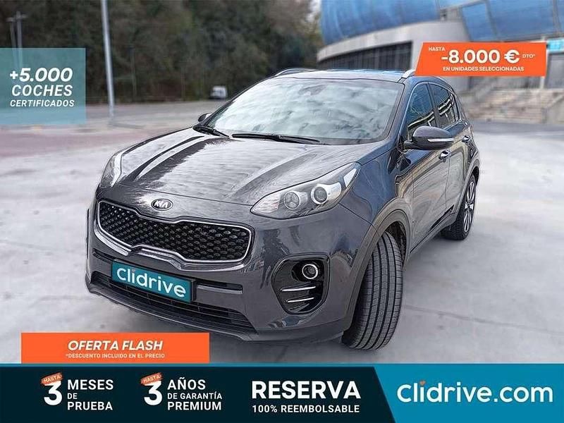Usado Kia Sportage 116 CV (85 kW) 2018 Gris SUV