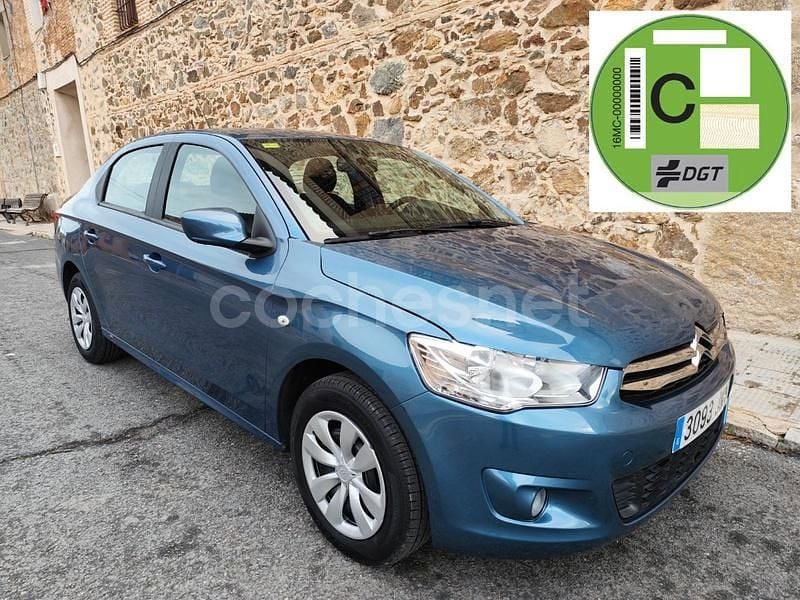 Azul Usado 2016 Citroën C-Elysee I Seduction Berlina | 6890 € (Buen precio) - Imagen 1/4