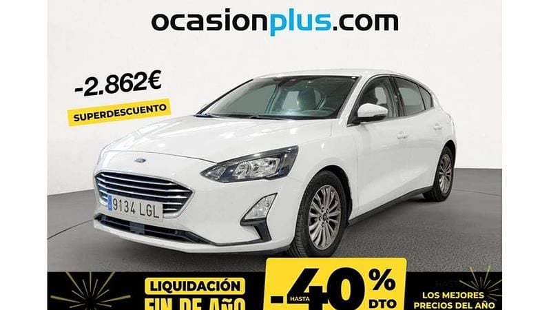 Blanco Usado 2020 Ford Focus Titanium Utilitario | 13.628 € (Buen precio) - Imagen 1/4