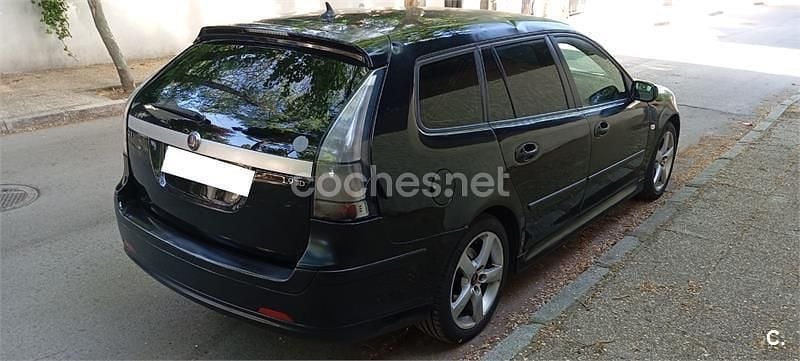Usado Saab 9-3 Vector 150 CV (110 kW) 2007 Negro Utilitario