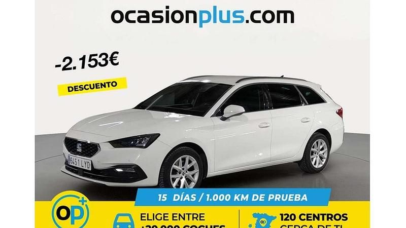 Brugt Seat Leon ST Style 150 HK (110 kW) 2022 Hvid Stationcar