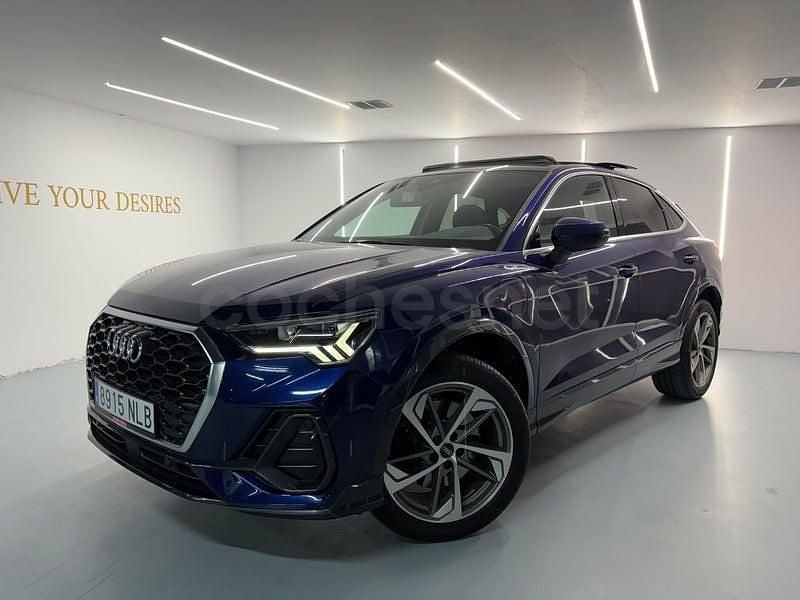 Usado Audi Q3 Sportback S-Line 245 CV (180 kW) 2022 Azul SUV